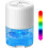 Dehumidifiers for Home, for Bedroom with Auto Defrost Function,2200ML Capacity Quiet Small Dehumidifier Eu Plug White 2
