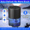 Dehumidifiers for Home, for Bedroom with Auto Defrost Function,2200ML Capacity Quiet Small Dehumidifier Eu Plug Black 3