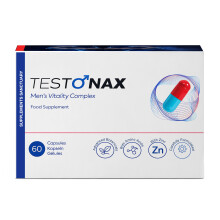 Testonax , Mens Vitality Complex , 60 Capsules