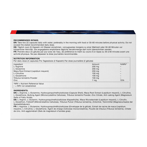 Testonax , Mens Vitality Complex , 60 Capsules 1