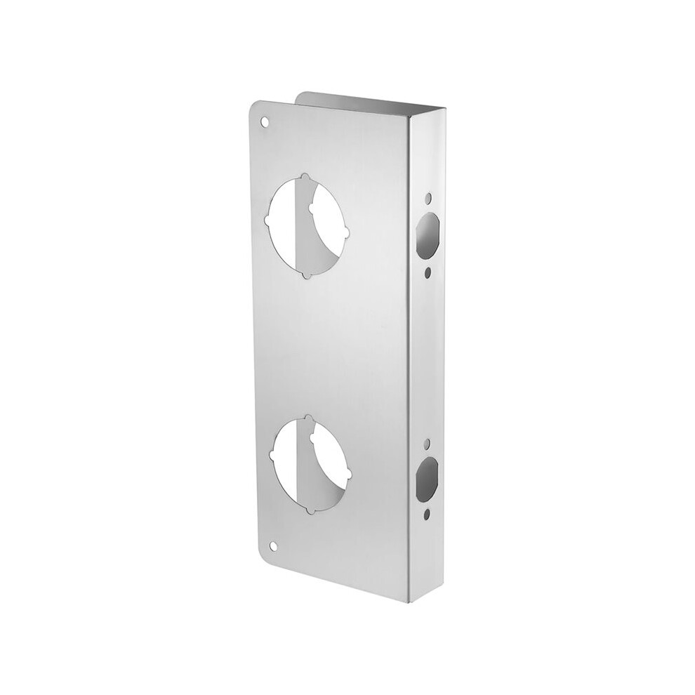 Lock And Door Reinforcer Plate, Reinforce And Repair Doors, Deadbolt Cover Plate 2-3/8 In Backset,1-3/4 In Thickness 4713464879261