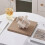 3-Link Knot Travertine Decor, Coffee Table Decor, Book Shelf Entry Table Decoration,Interlocking  Ornament 5