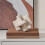 3-Link Knot Travertine Decor, Coffee Table Decor, Book Shelf Entry Table Decoration,Interlocking  Ornament 6