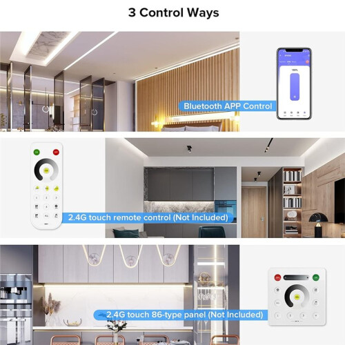 Controlador LED  SP630E para Múltiples Tipos de Tiras LED, CC 5 V-24 V 1