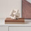 3-Link Knot Travertine Decor, Coffee Table Decor, Book Shelf Entry Table Decoration,Interlocking  Ornament 4