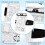 Aviation  Tools Kit E6b Flight Computer Calculator Aviation Aluminum Kneeboard Essential  Accessories Gifts 3