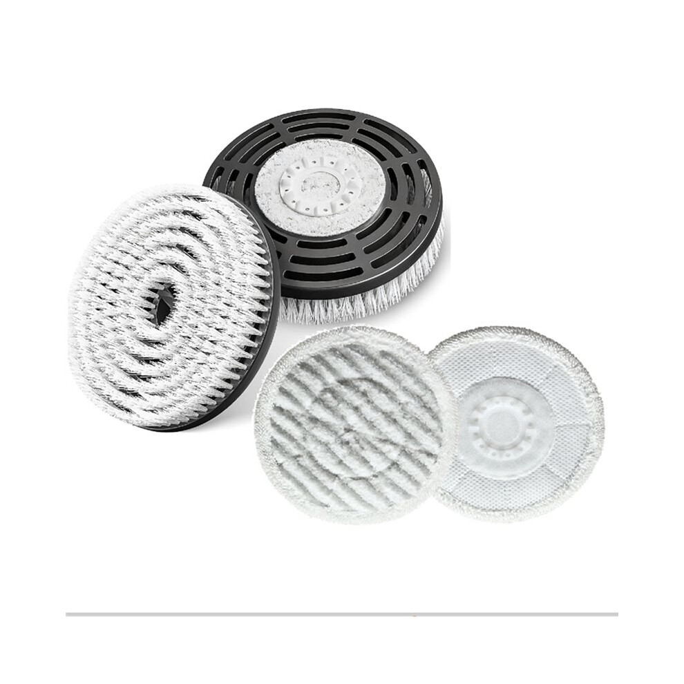 Brush for  Steam Mop S7000 S7001 S7005 S8001 Replacement Brush  and Scrub Pad Abrasive Polishing Pad,4 Pack