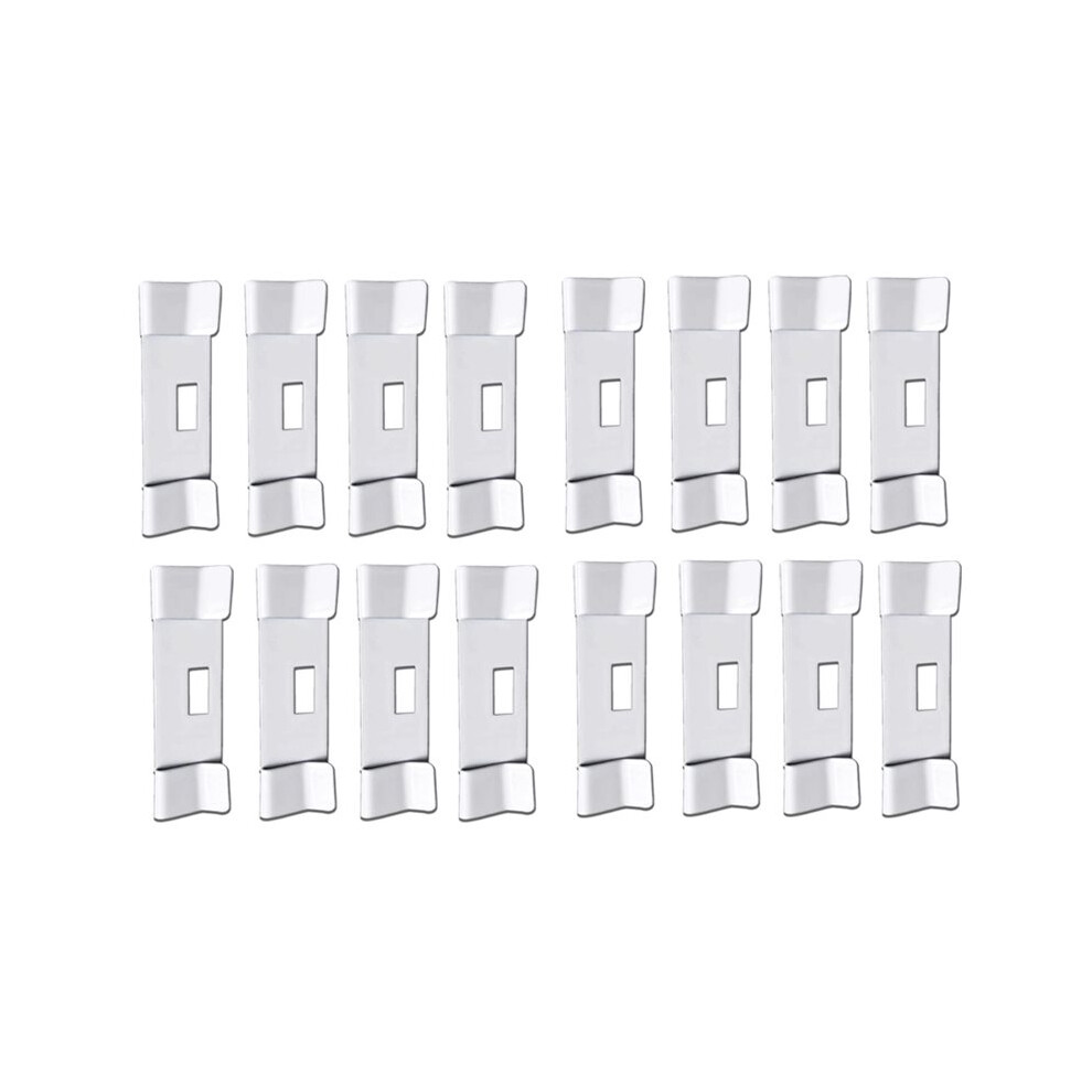 Tlily Vertical Blind Repair Vane Savers, Metal Vertical Blind Repair Tabs For Vertical Blinds Replacement Slats 16Pcs