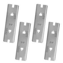 4-Pack 5056981-01N Chainsaw Depth Gauge Tool, Compatible with  3/8" Raker Chain, 73LP, 73VL (H42)