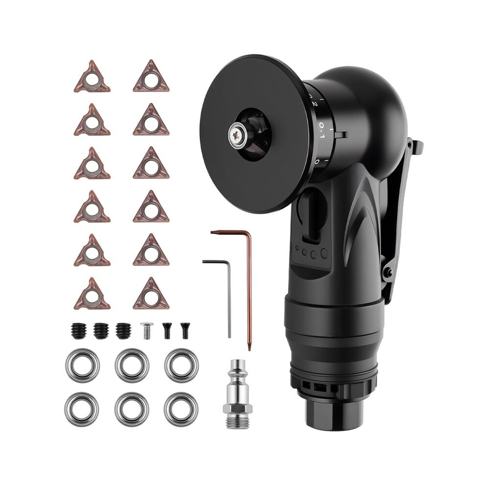 Pneumatic Chamfering Tool, Chamfer Tool With 6 C-Angle & 6 R-Angle Blades, Upgrade Air Chamfer Tool 6033779577125