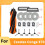 17 Pcs for Cecotec Conga X70 Sweeping Machine Accessories Main Side Brush Mop Filter Dust Bags 2