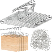 20-Pack Målningshängare för Skåpdörrar, Färgtorkande för Skåpdörrar, Målningskonsoler med 100 St. Metallskruvkoppar B