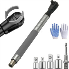 Ratcheting Extension, Extension Ratchet,High Torque Offset Extension Wrench, 1/2" Offset Extension Wrench Multi-Function