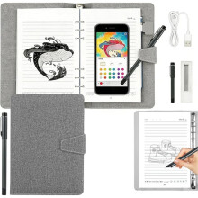 Digital Sketchbook, 5.0 Sync Pen, Sketch Paper Transfer to Digital, Drawing & Note-Taking for Students B