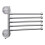 Wall Mounted Towel Rack with Suction Cup, Multi Pole Storage for Bathroom 1