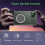 Magnetic Smartphone Handle Grip with Detachable  Remote for Fill Light Anti-Shake Selfie Handle 2