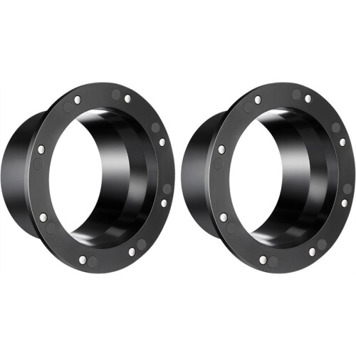 2Pack 4" Magnetic Hose Connector for Dust Collection System,with 8 Magnets, with 4" and 2-1/2" Machine Coupling
