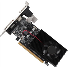 Carte Graphique GT210, DDR3 1 Go 64 Bits, Carte Graphique de Jeu avec  DVI et VGA, PCIe 2.0, Carte Graphique pour Ordinateur de Bureau