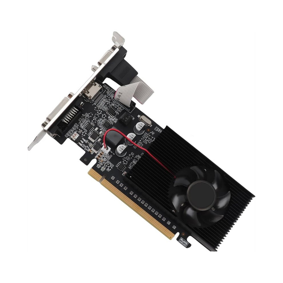 Gt210 Card, Ddr3 1Gb 64Bit Gaming Card With Dvi Vga Pcie 2.0, Computer Card For Office 6031092592801