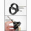 Blind Hole Punch Tool for Woodworking 45 Degree Angle Drilling Beech Round Dowel for Woodworking DIY 7
