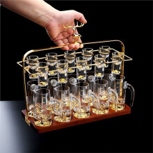 Expositor de Copas de Vino, Dispensador de Vino Que Ahorra Espacio, Soporte para Utensilios de Vino Domésticos, Soporte para Copas con Forma de