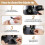 Professional 3-Hole Punch, 150 Sheet Capacity, Ergonomic Handle, Replaceable Cutter, Large Tray 6