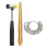 Mandrel Sizer Finger Measuring Stick Handle Hammers Jewelry Tool for Jewelry Making 1