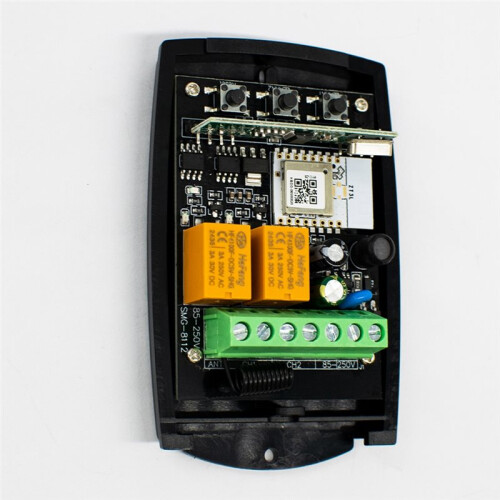Tuya ZIGBEE 220V 85-250V Universele Garagedeuropener 2CH 433 Ontvanger Vaste Rolling Code Controller Werkt 2