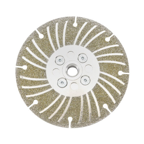 Disco de Esmerilhadeira Angular Indestrutível de 5 Polegadas, para Corte de Granito, Cerâmica e Metal.