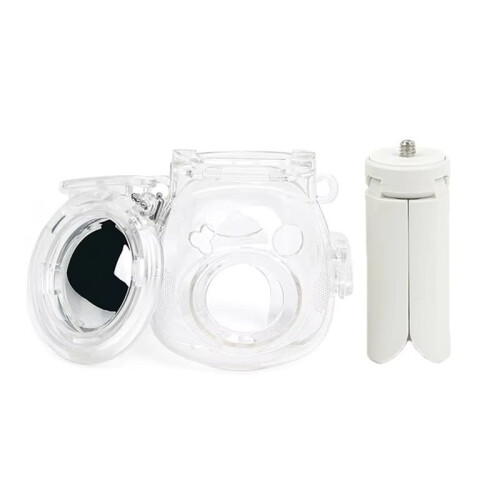 Multifunctional Camera Case with Bracket for  Instax Pal - Portable Compact Transparent Protective Accessories A