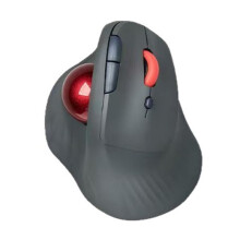 Wireless Trackball Mouse Vertical Rechargeable Rollerball Mouse Ergonomic Slient Clikc Gaming Mouse