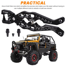 Universal-Stoßdämpferzange für RC-Cars, Kugelgelenkzange, Multifunktionszange, Reparatur- und Montagewerkzeug für 1/10 und 1/8 RC-Cars