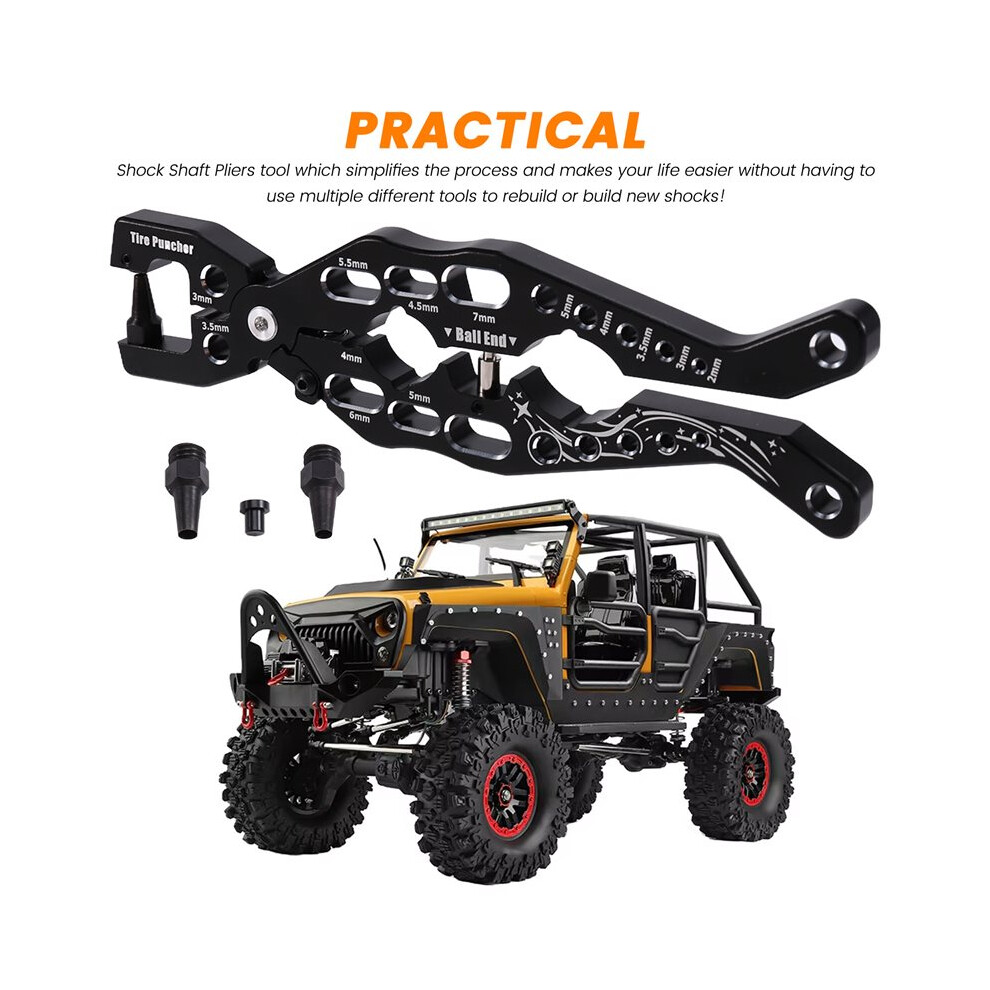 Rc Car Universal Shock Pliers Shock Shaft End Multi-Function Pliers Repair Assembly Clamp Tools For 1/10 1/8 Rc Car 6034186071947