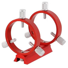 1PC Mount 42/50/60/68/80/90/102mm 3-Point Astrophotography Guide Ring 2 Rings 1 Plate 8 Screws 60mm
