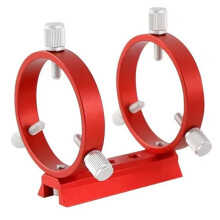 1PC Mount 42/50/60/68/80/90/102mm 3-Point Astrophotography Guide Ring 2 Rings 1 Plate 8 Screws 68mm