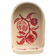 Handmade Decorative Wall Sculpture Candle Holder for Meditation, Altar, Candle Holders, Trays