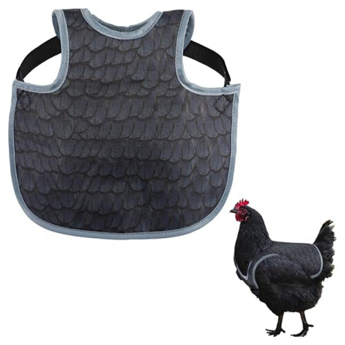 1pcs Chicken Saddles for Hens, Chicken Apron Back Protector for Hens with Adjustable Strap, Chicken Hen Mating Saddle 1