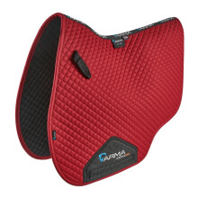 (15cm - 16.5cm, Deep Red) ARMA Euro Cut Horse Saddlecloth