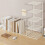 Modern Simplicity Iron Book Stand for Students with Layered Bookshelf 2