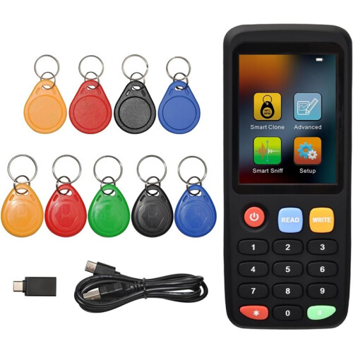 X7 NFC RFID Card Copier Reader Writer Duplicator for Mulit Frequency Read and Writer  Card Programming Card
