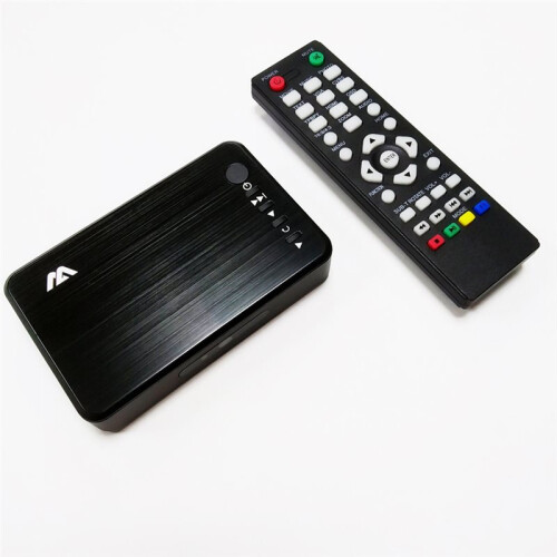 Reprodutor Multimídia Full HD com Reprodução Automática em 1080p, USB, HDD, VGA e AV para , U Disk, MKV, RMVB e Plugue Europeu. 1