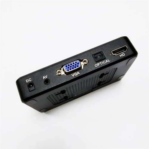 Reprodutor Multimídia Full HD com Reprodução Automática em 1080p, USB, HDD, VGA e AV para , U Disk, MKV, RMVB e Plugue Europeu. 1