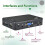 Reprodutor Multimídia Full HD com Reprodução Automática em 1080p, USB, HDD, VGA e AV para , U Disk, MKV, RMVB e Plugue Europeu. 9