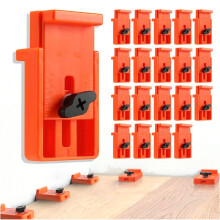20-Pack Flooring Spacers, Inch Metric Adjustment Range 1/4 to 1 Inch, 6 to 25mm, Laminate Wood Flooring Tools