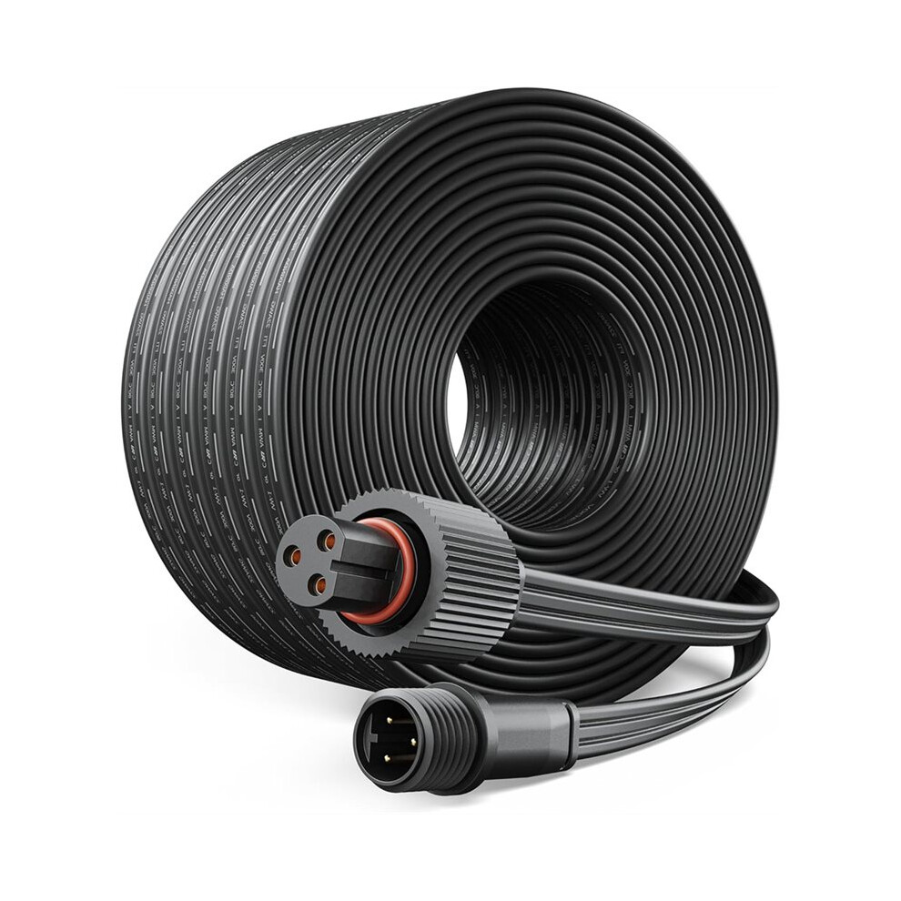 Photos - Electrical Wire & Cable 16FT Extension Cable for Permanent Outdoor Lights Series, Waterproof Extension Cord for H705A H706A