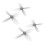 Hélice DT76MMX4 V2 de 3 Polegadas, de Alta Eficiência, com 4 Pás, para Drone FPV Cinebot30 RC 1