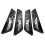 Door Handle Inner Door Handle Pull Handle Car Interior Door Panel Handle for  X60 4