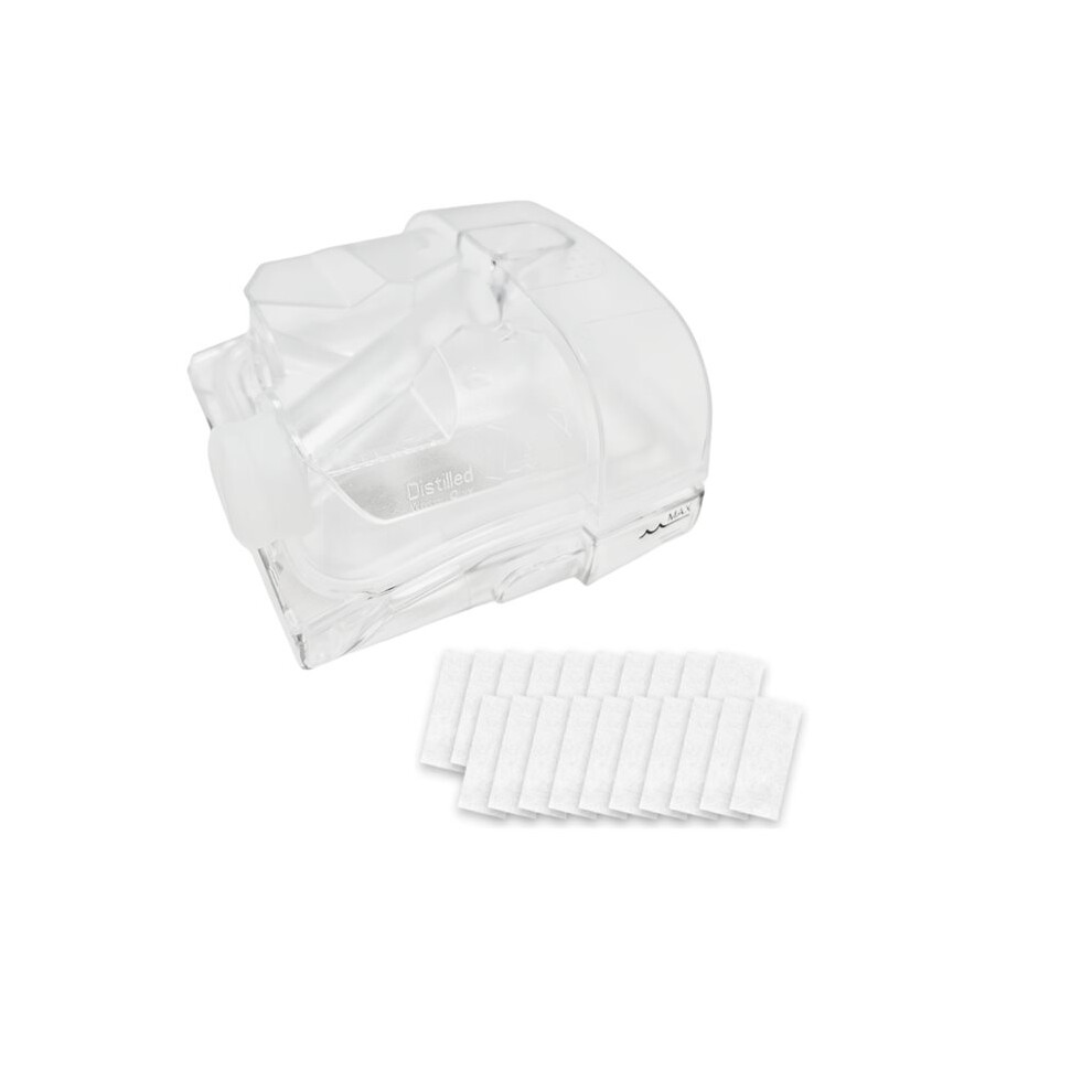 Replacement Water Chamber for AirSense 11/AirCurve 11,with 20 Packs Filters for AirSense 11 & AirCurve 11 CPAP Machines