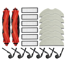For  Robot Vacuum S40 / OV81 Replacement Parts Accessories Main Side Brush HEPA Filter Mop Cloth