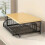 Kitchen Microwave Rack Storage Rack - Sturdy Solid Wood and Metal Structure, Space-Saving Countertop Storage Rack 5